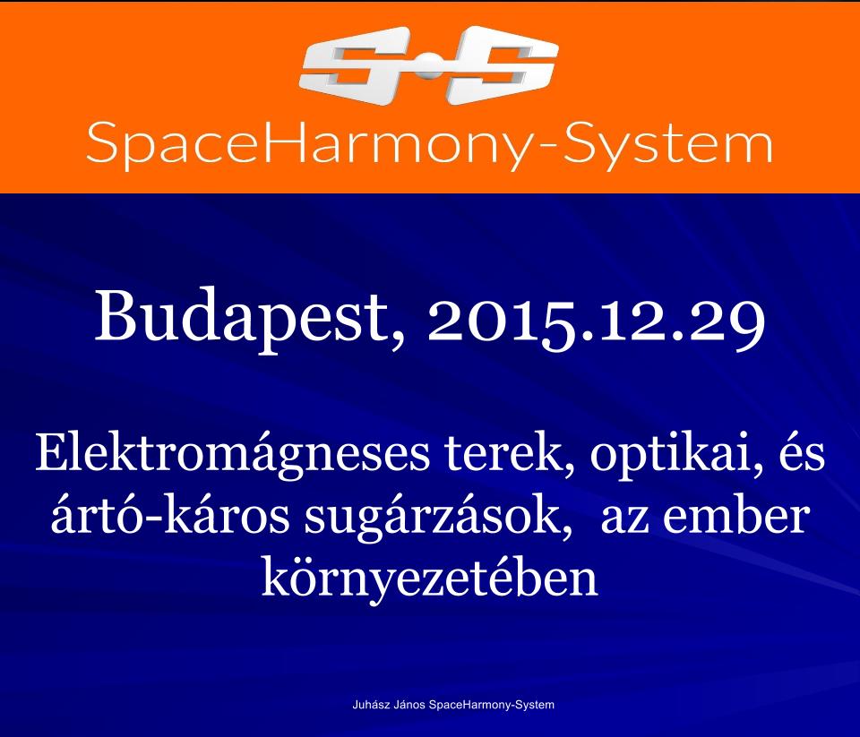 Juhasz Janos – SpaceHarmony-System / Bara Hotel 2015.12.29.
